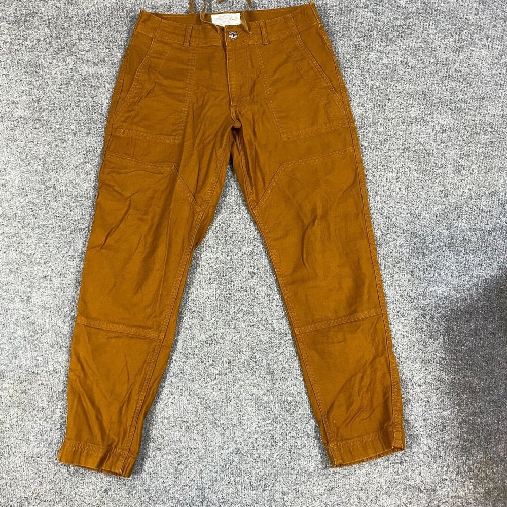 REI Co Op Pants 32x30 (really 30 x 27) Brown Burnt Orange Jogger Drawstring